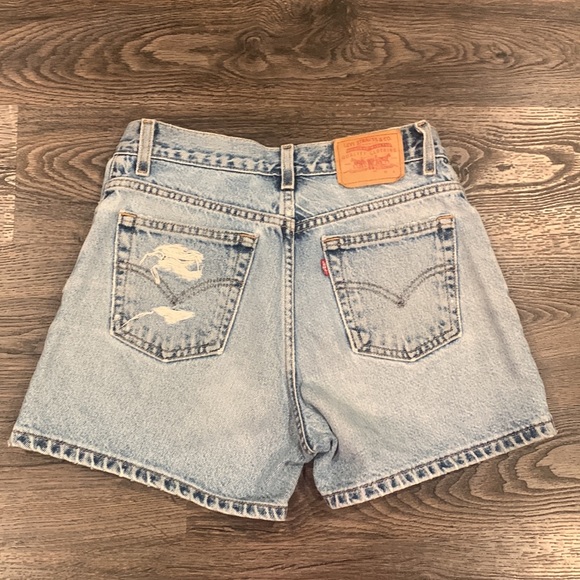Levi's Pants - VTG Levi’s Shorts, Reworked/Hand Distressed, Mom Shorts, Y2K, High-WAIST